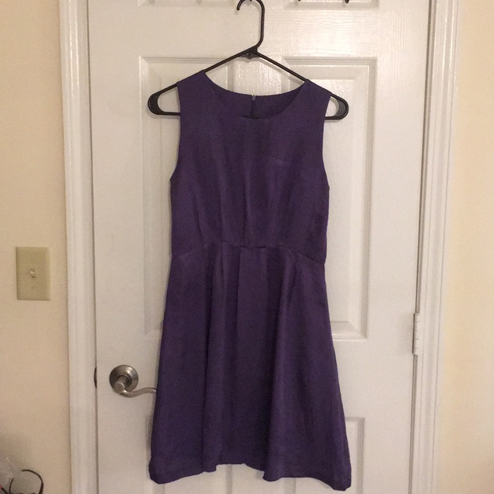 Purple dress